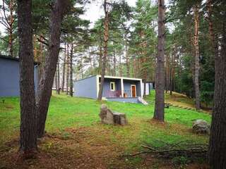 Комплексы для отдыха с коттеджами/бунгало Camping Kanaan Мястко Большой двухместный номер с 1 кроватью-7